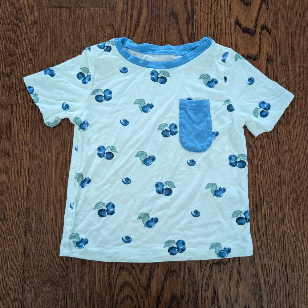 Kyte Baby Blueberry Short Sleeve T-shirt Sz 2T